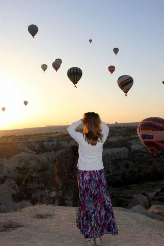 Kapadokya’da Nisan Ayında Turist Artışı Yaşandı