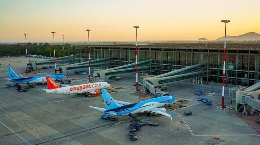 Dalaman Havalimanı Nisan Ayında 160 Bin 688 Yolcuya Hizmet Verdi