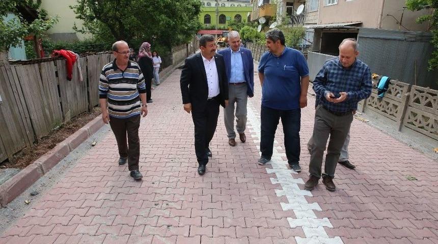 Başkan Karabacak, &Uuml;st Yapı &Ccedil;alışmalarını İnceledi