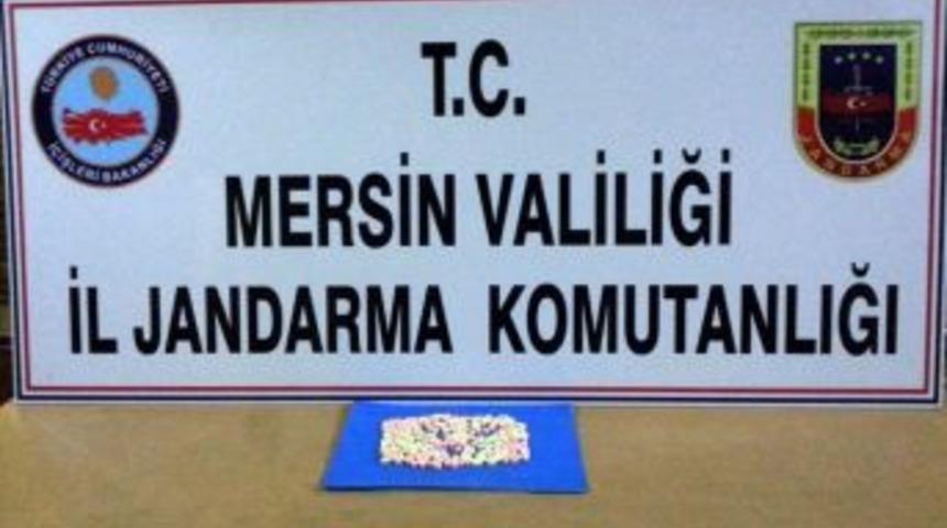 Mersin&rsquo;de 250 Adet Ecstasy Hap Ele Ge&ccedil;irildi