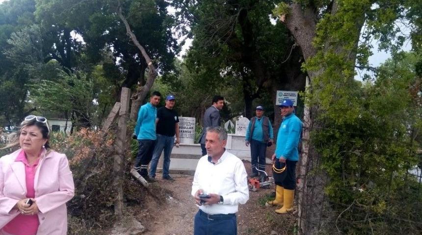 Mezarlıklarda Yoğun &Ccedil;alışma