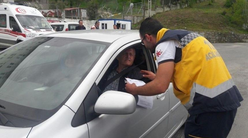 Alaplı&rsquo;da &lsquo;yaşama Yol Ver&rsquo; Projesi Şof&ouml;rlere Anlatıldı