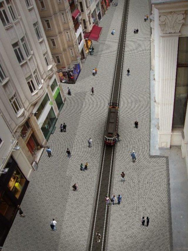 İstiklal Caddesi Çalışmaların Ardından Böyle Olacak