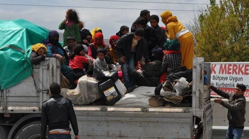 Durdurulan Tırın Dorsesinden 44 Suriyeli Tarım İşçisi Çıktı