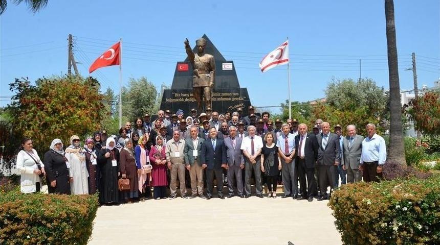 Muharip Gaziler Kıbrıs&rsquo;ı Gezdi