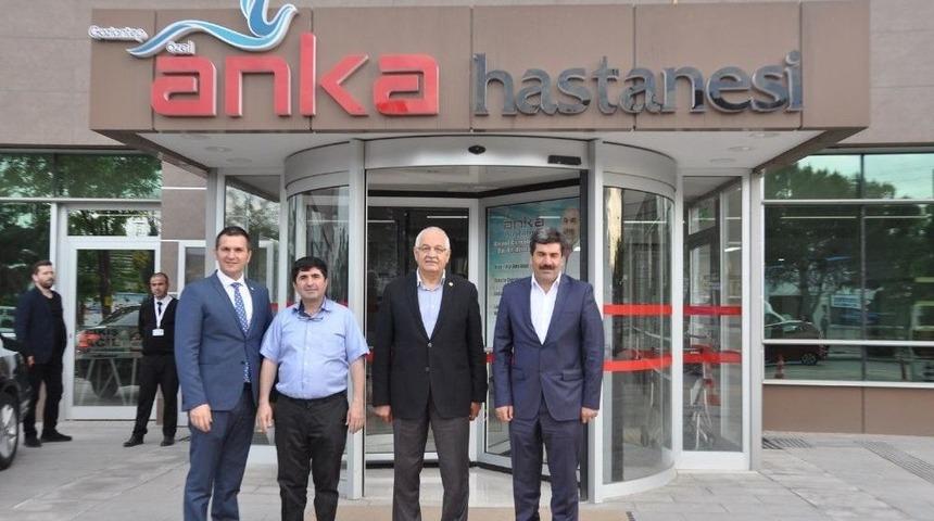 Erdoğan&rsquo;dan Anka Hastanesine Ziyaret