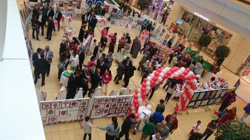 Osman D&uuml;ş&uuml;ngel Ortaokulu&rsquo;ndan Yıl Sonu Sergisi