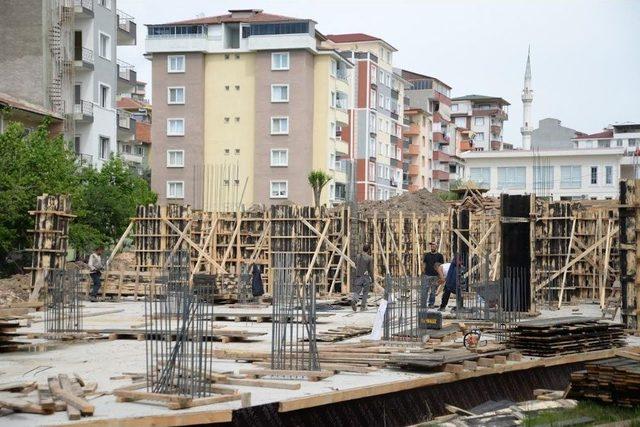 Eğitim’in Filizleneceği Bilgi Evi Yükseliyor