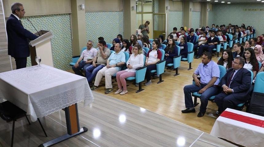 Başkan Demirkol Tobb Fen Lisesi &Ouml;ğrencileriyle Buluştu