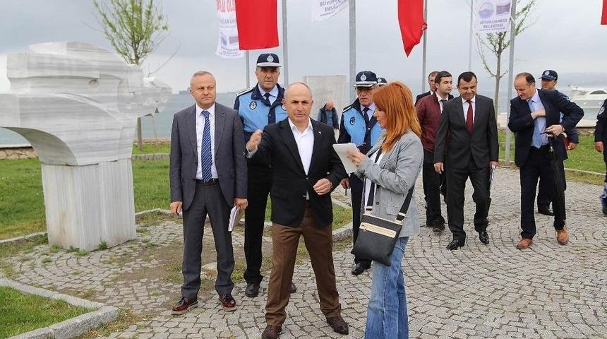 B&uuml;y&uuml;k&ccedil;ekmece Sahilleri Yaz Mevsimine Hazırlanıyor