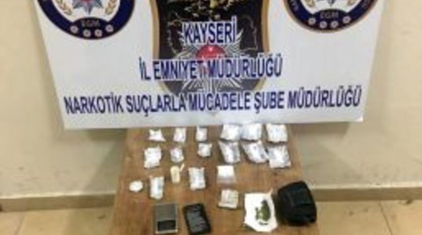 Kayseri&rsquo;de Uyuşturucu Operasyonu