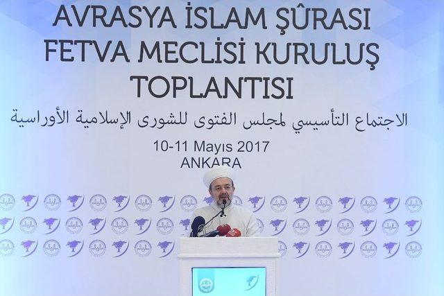 Avrasya İslam Şurası Fetva Meclisi Kuruldu