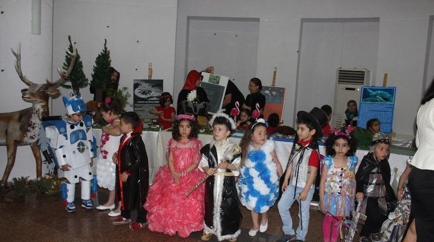 Minik &Ouml;ğrencilerden Atıklar Canlanıyor Sergisi