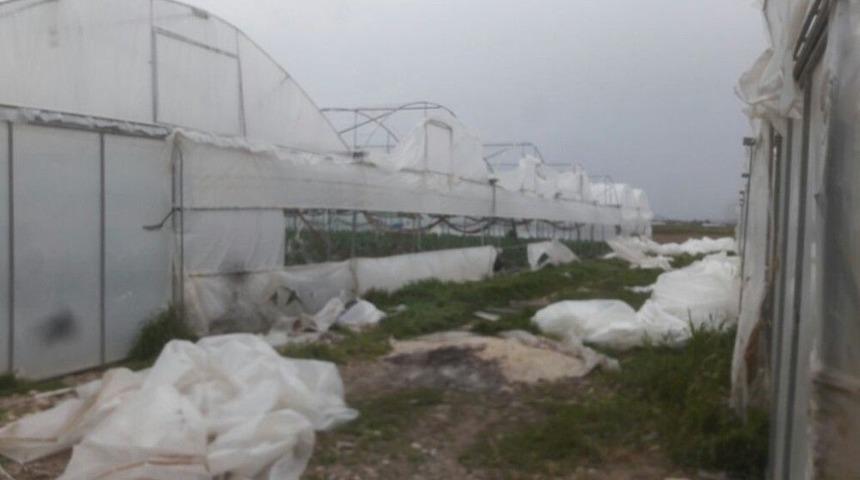 Kuvvetli R&uuml;zgar &Uuml;reticiyi Vurdu