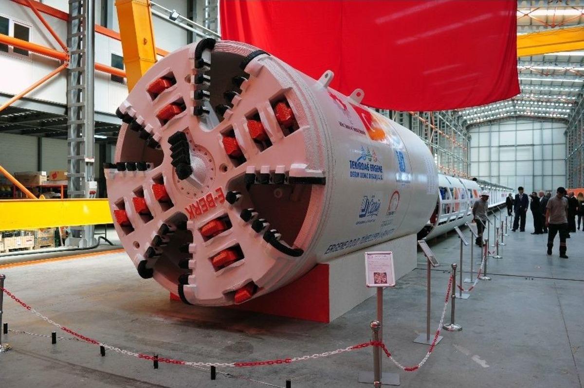 İlk Yerli T&uuml;nel A&ccedil;ma Makinesi Tanıtıldı