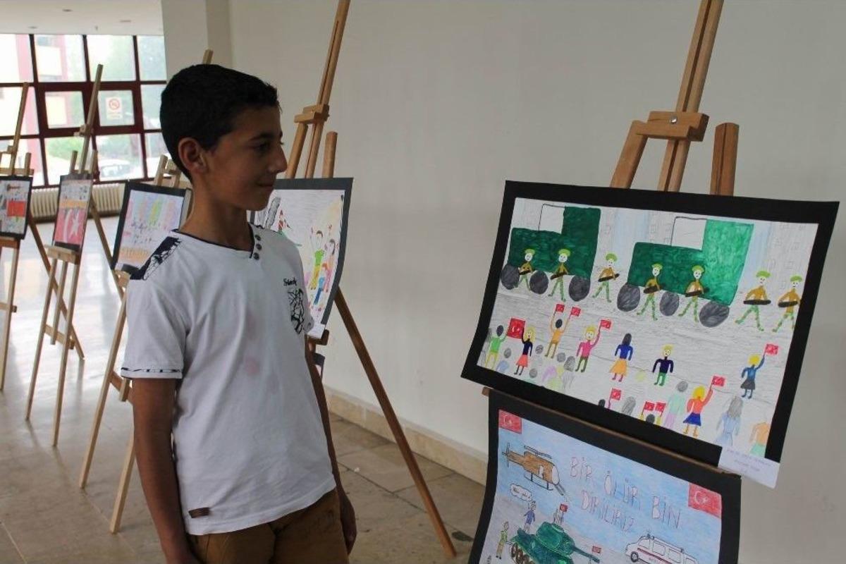 Kocasinan 4. B&ouml;lge Okulları 15 Temmuz Şehitlerini Andı