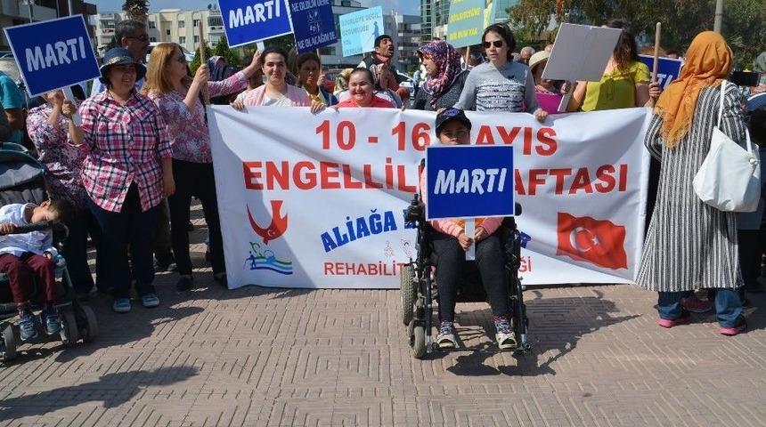 Aliağa&rsquo;da Engelliler Haftası Kutlandı
