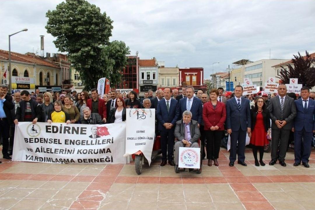 Edirne&rsquo;de Engelliler Haftası Etkinlikler İle Kutlandı