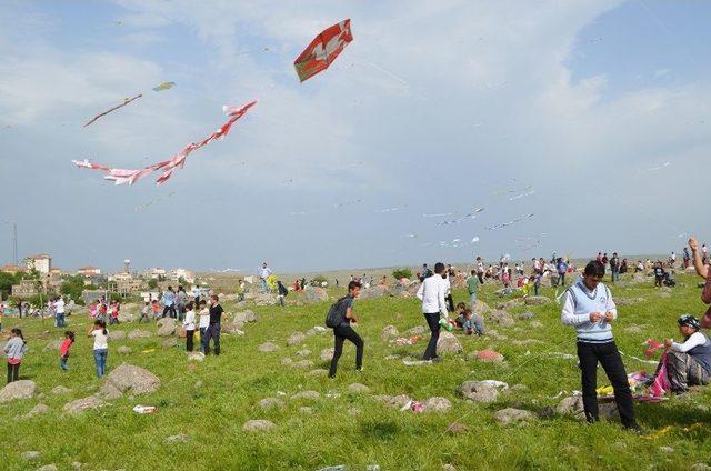 İdilde Uçurtma Etkinliğine Yoğun İlgi