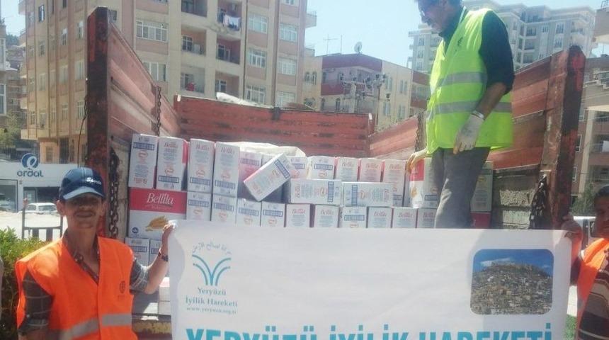 Mardin&rsquo;deki Suriyelilere Ramazan Yardımı