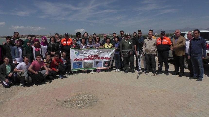 Beyşehir&rsquo;de 10 Mayıs D&uuml;nya G&ouml;&ccedil;men Kuşlar G&uuml;n&uuml; Kutlandı