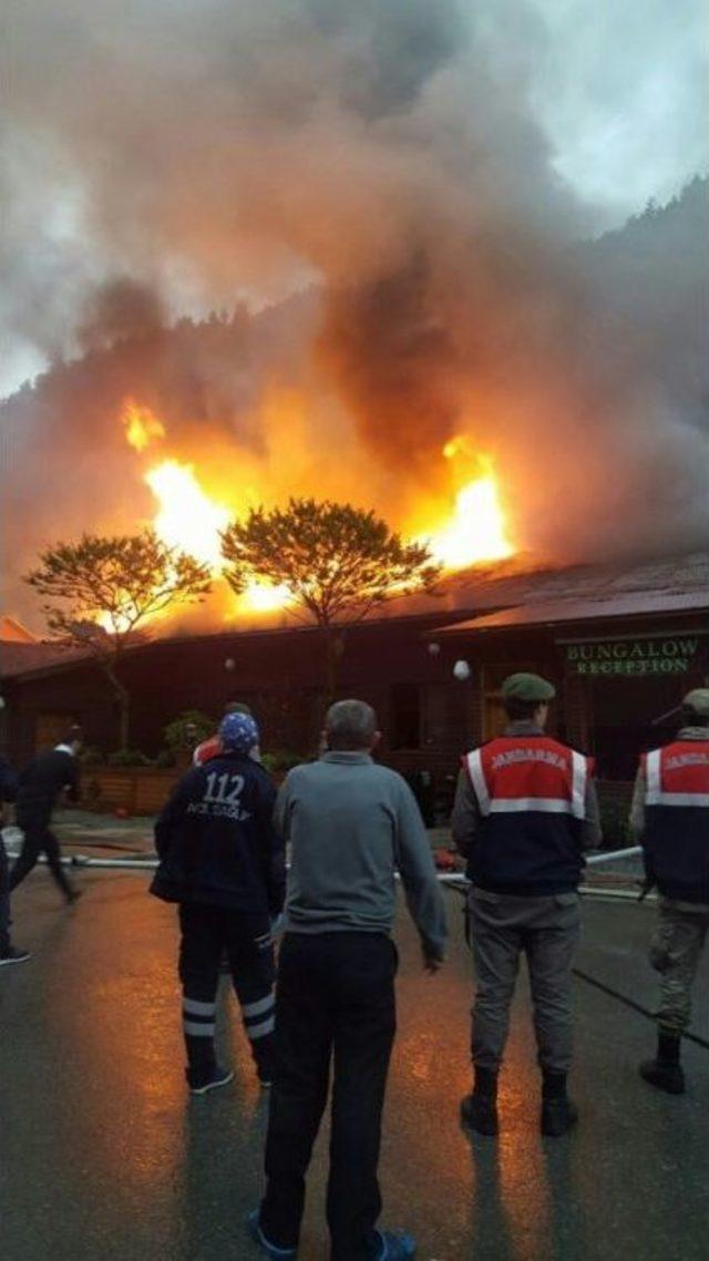 Uzungöl’deki Yangın Kontrol Altına Alındı