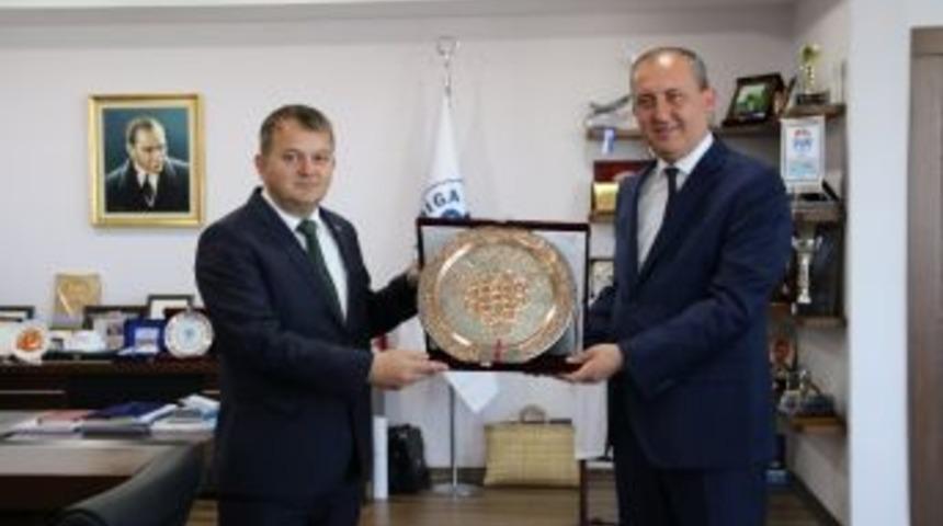 Başkonsolos Began Muhic, Başkan Işık’ı Ziyaret Etti