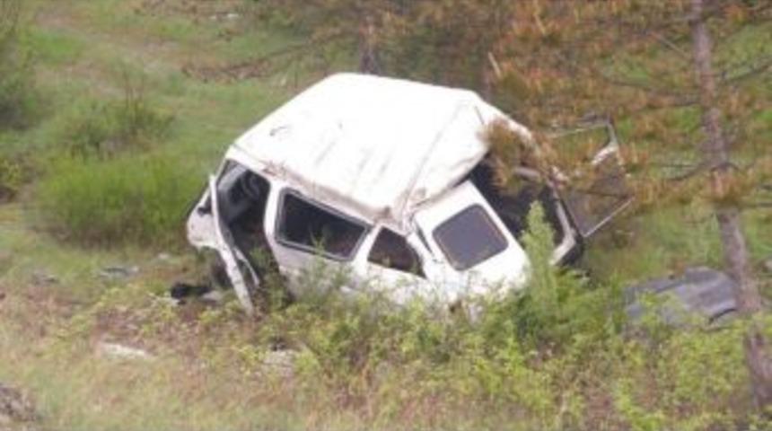 Emet&rsquo;te Trafik Kazası: 1 Yaralı