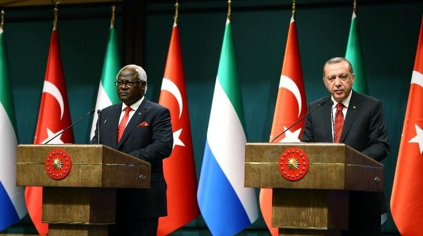 Erdoğan-koroma Ortak Basın Toplantısı