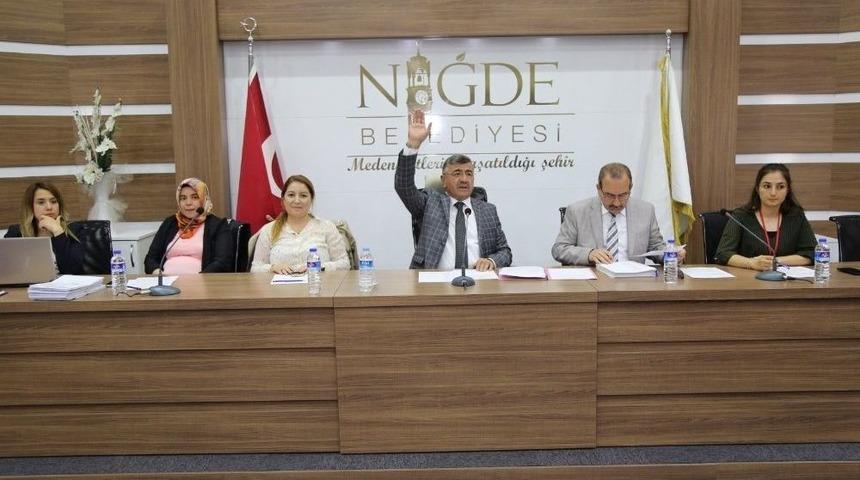 Niğde Belediye Meclisi Mayıs Ayı Toplantısını Yaptı