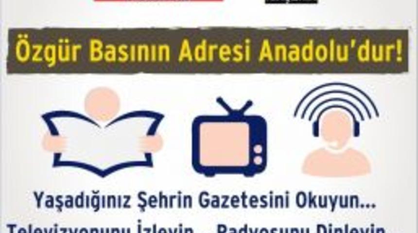 Gazeteciler Federasyonu Başkan Vekili Mehmet Emin Turp&ccedil;u: &ldquo;anadolu &Ouml;zg&uuml;r Basının Adresidir&rdquo;