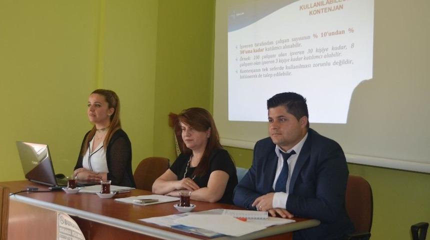 Selendi&rsquo;de Esnafa Teşvikler Anlatıldı