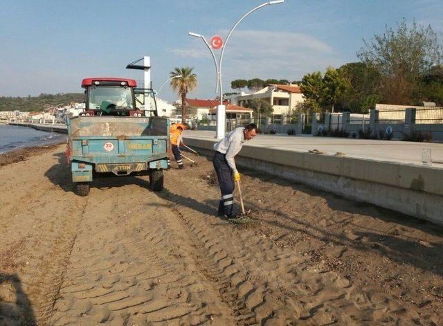 Menderes Sahilleri Yaza Hazır