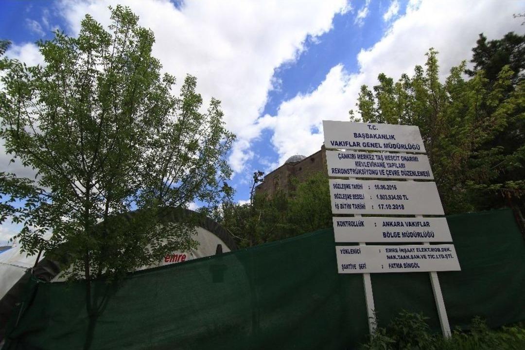 Tarihi Taş Mescid Ayaklanıyor