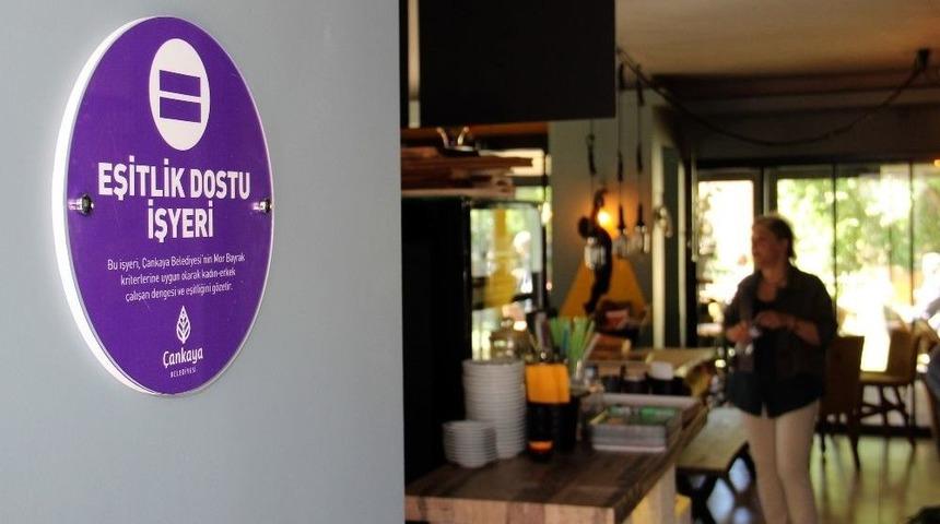 &Ccedil;ankaya&rsquo;dan Bir İlk Daha: Mor Bayraklı İşyeri