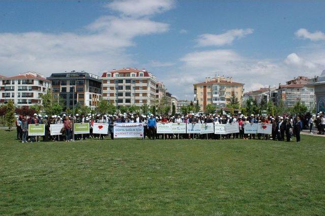 Eskişehir’de ‘dünya Sağlık İçin Hareket Et Günü’ Yürüyüşü