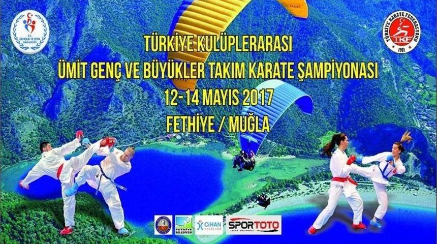 T&uuml;rkiye Kul&uuml;pler Karate Şampiyonası, Fethiye&rsquo;de Yapılacak