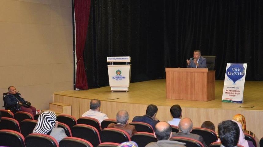 Siyer Dersleri Devam Ediyor