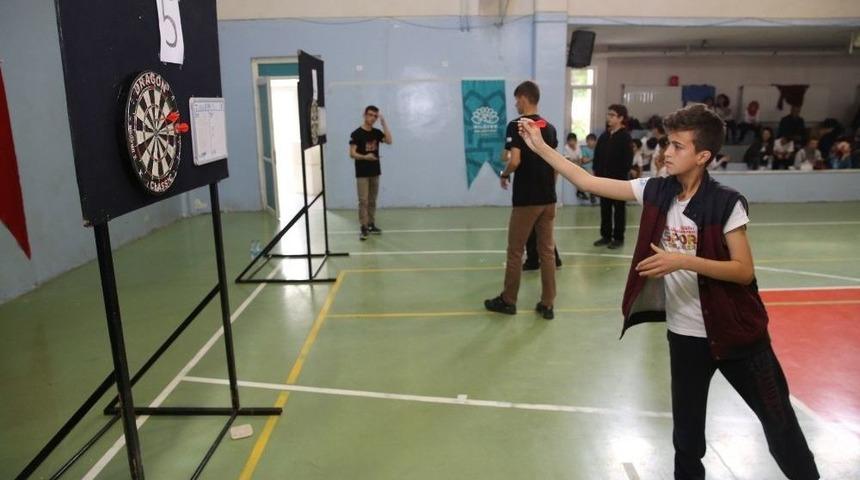 Spor Şenlikleri&rsquo;nde Dart Turnuvasına İlgi B&uuml;y&uuml;k