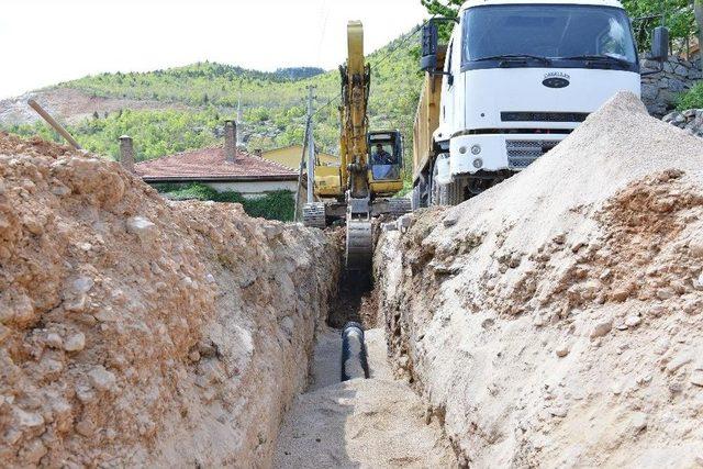 Akseki’de 2 Mahalleye Kanalizasyon Geliyor