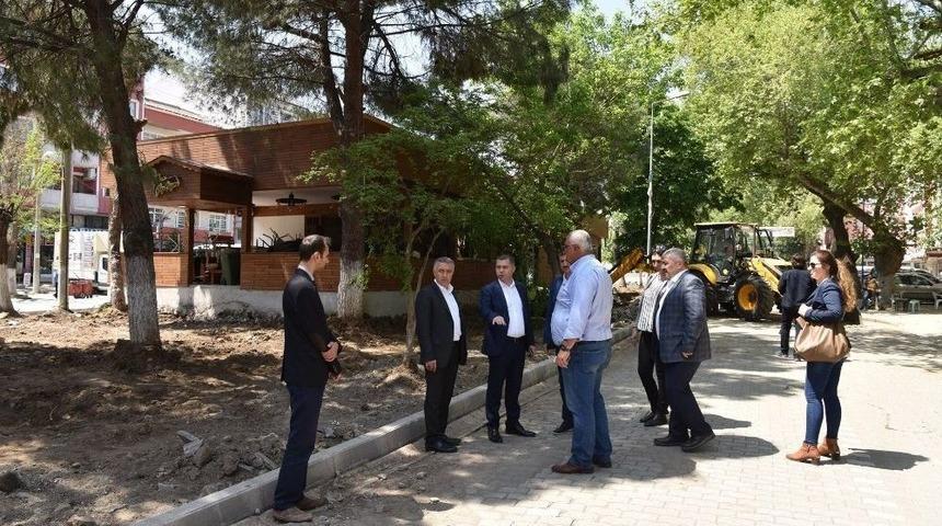 &Ccedil;an Belediyesi, Prestij Caddesini Yeniliyor