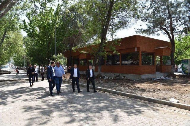 &Ccedil;an Belediyesi, Prestij Caddesini Yeniliyor 1