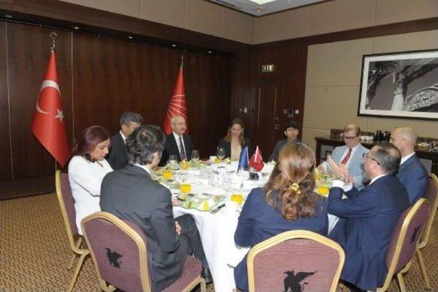 Kılı&ccedil;daroğlu, Avrupa Sosyalist Ve Demokratlar Grubu Heyetiyle Bir Araya Geldi (2) - (Yeniden) 1