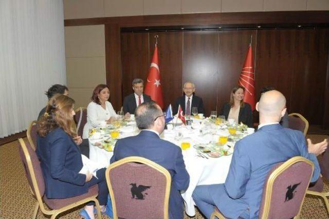 Kılı&ccedil;daroğlu, Avrupa Sosyalist Ve Demokratlar Grubu Heyetiyle Bir Araya Geldi (2) - (Yeniden) 3