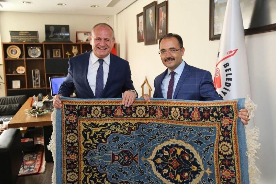 Başkan Keleş, Uşak&rsquo;ta Ziyaretlerde Bulundu