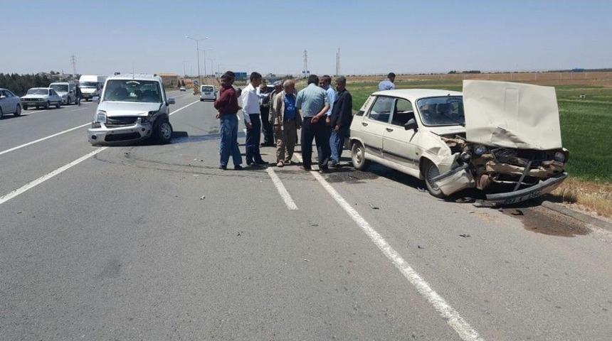 Şanlıurfa&rsquo;da Trafik Kazası: 2 Yaralı