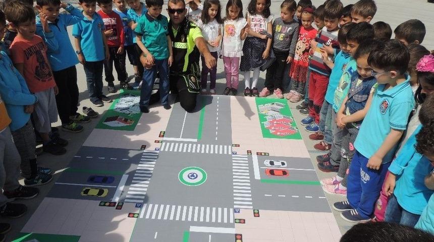 Anamur&rsquo;da &Ouml;ğrencilere Trafik Eğitimi Verildi