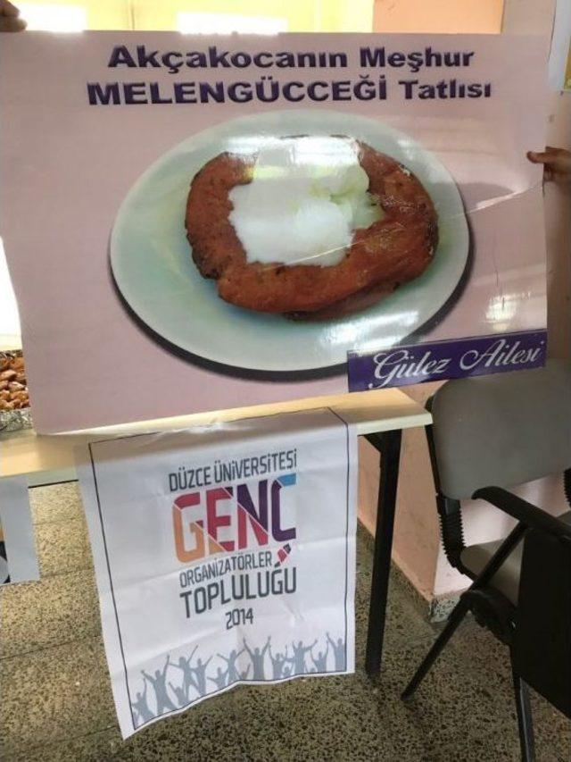Ak&ccedil;akoca&rsquo;nın Y&ouml;resel Lezzeti Meleng&uuml;&ccedil;&ccedil;eği Tatlısı Tanıtıldı 1