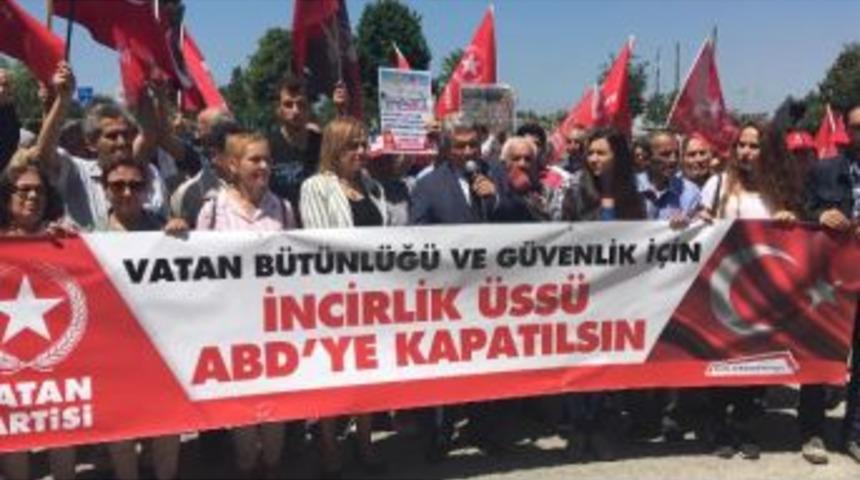 Vatan Partisi'nden, 'incirlik &Uuml;ss&uuml; Abd'ye Kapatılsın' Kampanyası