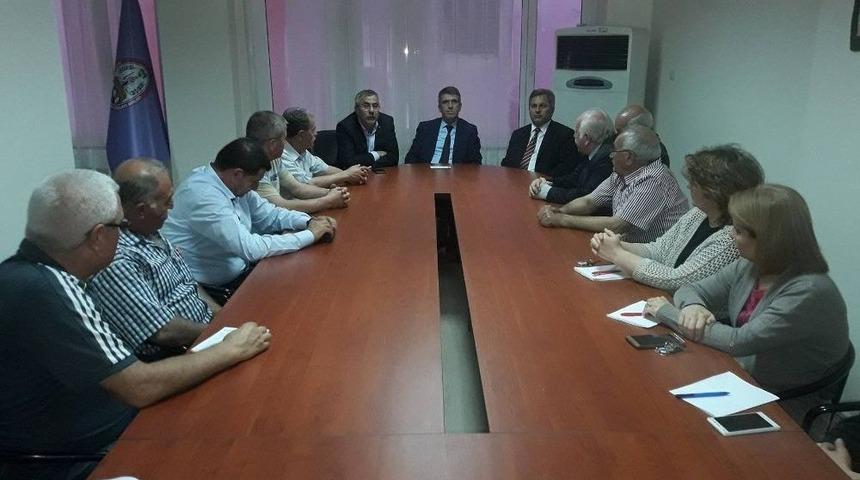 Aydın Vergi Dairesinden S&ouml;ke Esnaf Odalarına Ziyaret